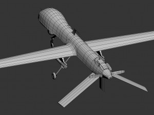 drone mq-1 predator 3D Модель