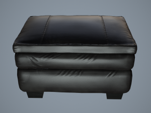 gleason chair ottoman Model 3D