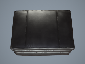 gleason chair ottoman Model 3D