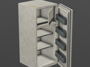 old fridge 3D Model