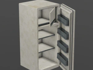 geladeira velha Modelo 3D