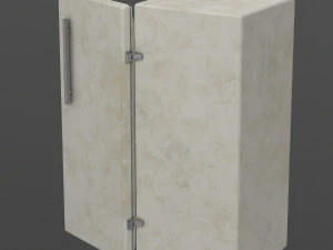 old fridge 3D Model