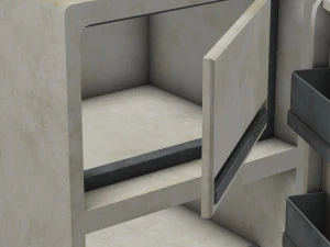 old fridge 3D Model