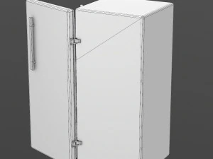old fridge 3D Model