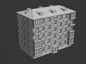 modular apartment 3D Model