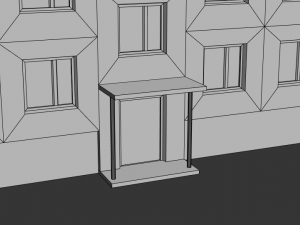 modular apartment Model 3D