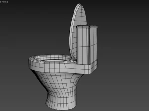 toilette Modello 3D