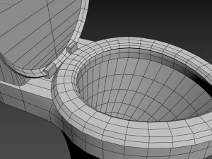 toilette Modello 3D