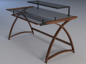 computer desk 3D Model