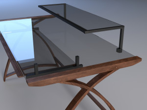 computer desk 3D Модель