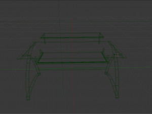 computer desk 3D Модель