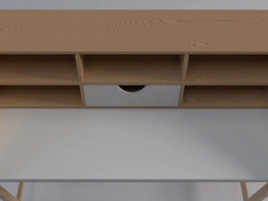 secretary desk 3D Model