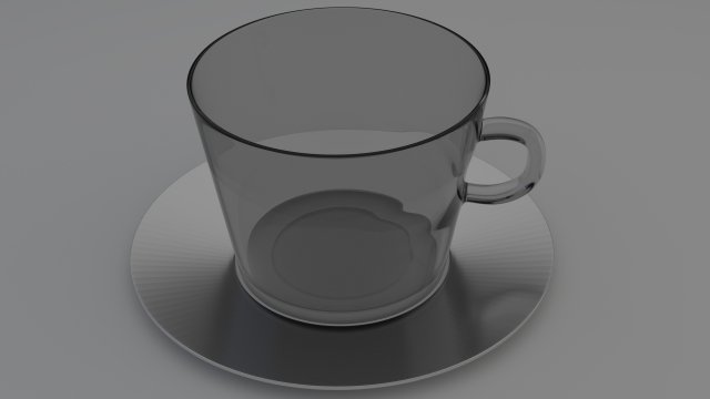 cappuccino cup 3D Model .c4d .max .obj .3ds .fbx .stl .blend