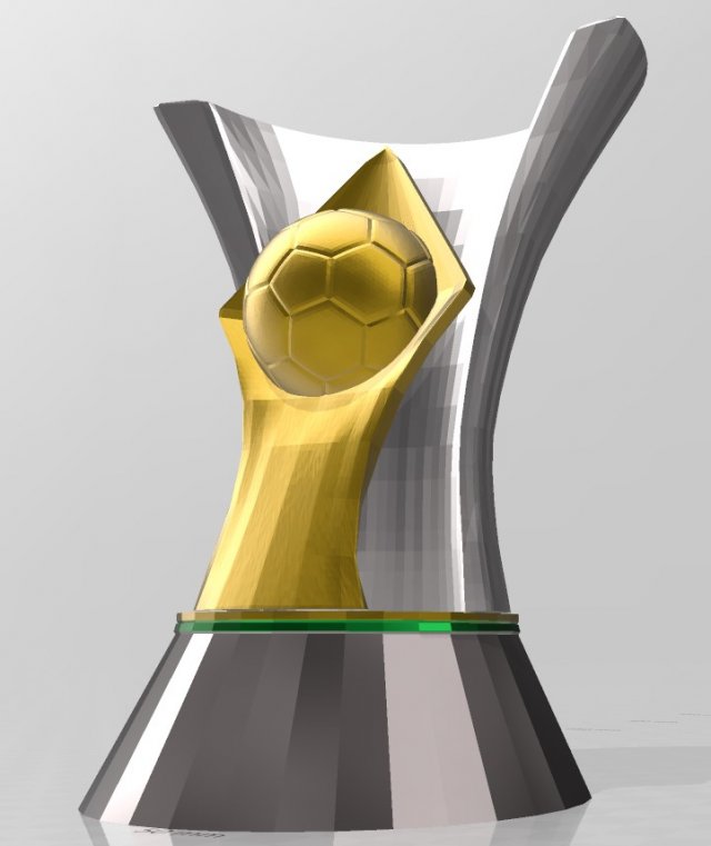 brazilian championship trophy Modelo de impresión 3D .c4d .max .obj .3ds .fbx .stl .blend 