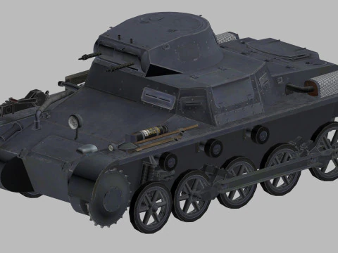 Pz-ia 3lod 3D Model