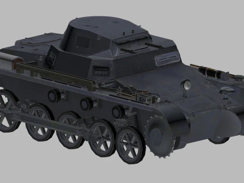 Pz-ia 3lod 3D Model