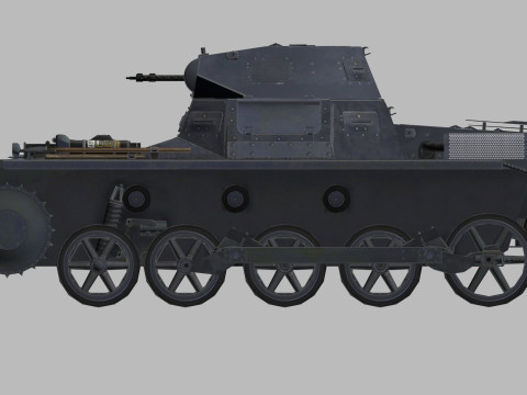 Pz-ia 3lod 3D 모델