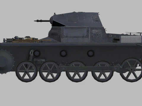 Pz-ia 3lod 3D Model