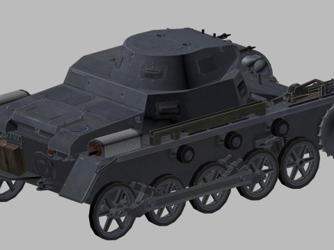 Pz-ia 3lod 3D 모델