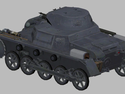 Pz-ia 3lod 3D Model
