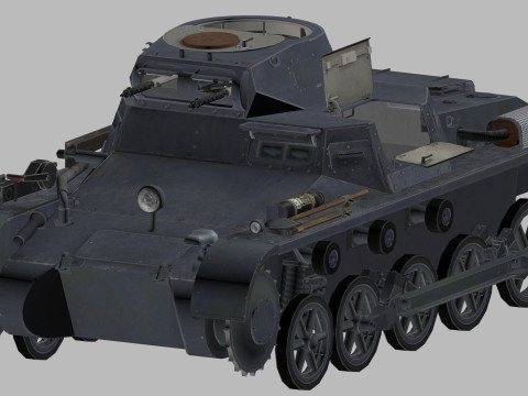 Pz-ia 3lod 3D 모델