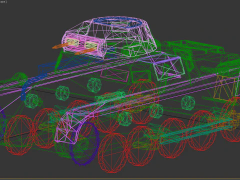 Pz-ia 3lod 3D Model