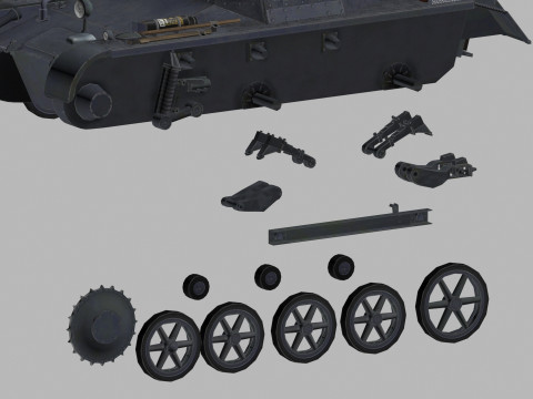 Pz-ia 3lod 3D 모델