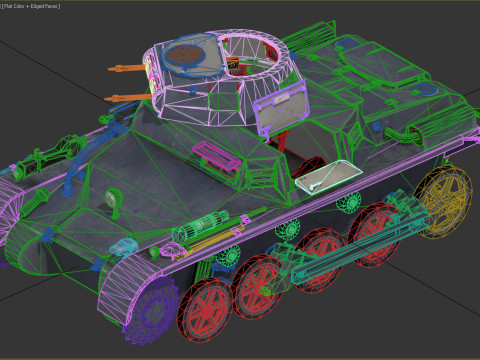 Pz-ia 3lod 3D 모델