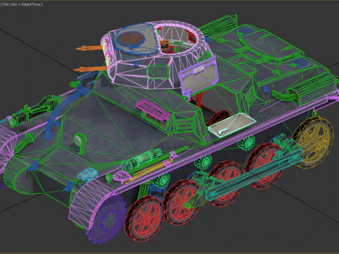 Pz-ia 3lod 3D Model