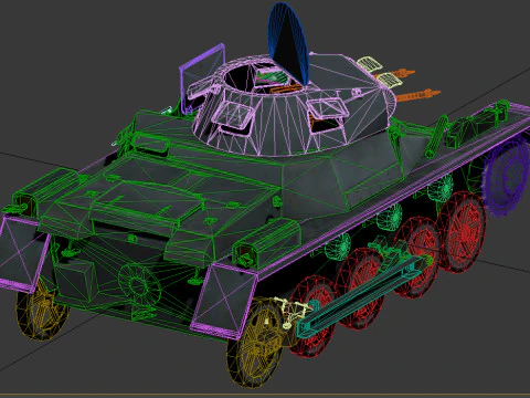 Pz-ia 3lod 3D Model