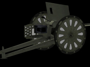 37mm atg type94 3lod 3D मॉडल