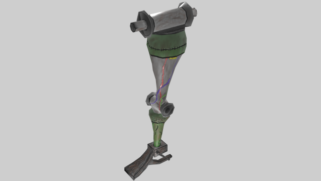 robo-leg Modelo 3D .c4d .max .obj .3ds .fbx .stl .blend 