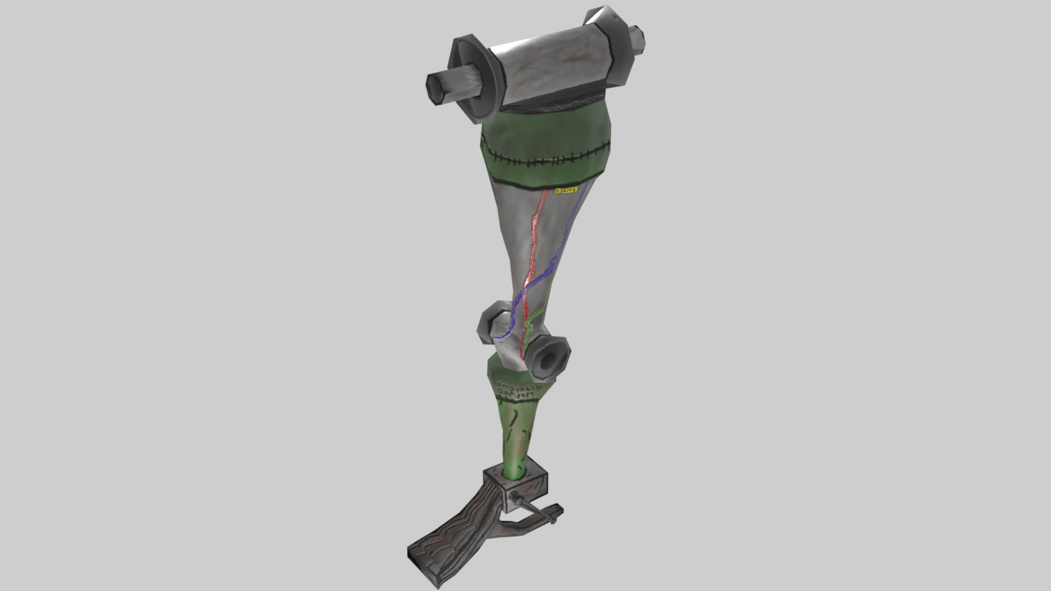 robo-leg 3D Model .c4d .max .obj .3ds .fbx .stl .blend 