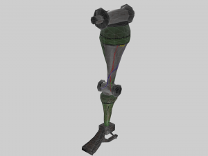 robo-leg Modelo 3D