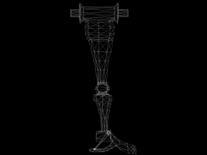robo-leg Modelo 3D