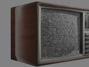 古いテレビ 3Dモデル