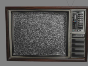 古いテレビ 3Dモデル