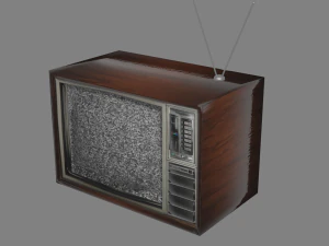 古いテレビ 3Dモデル