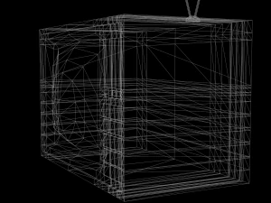 古いテレビ 3Dモデル