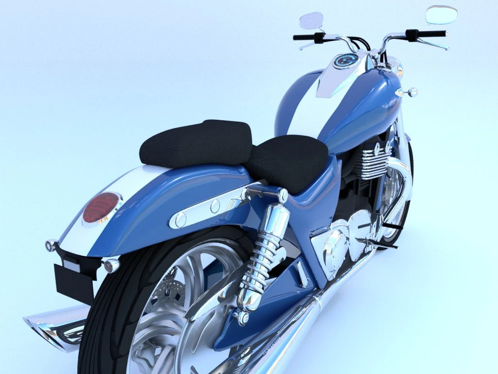 triumph thunderbird 1600 3D Model .c4d .max .obj .3ds .fbx .stl .blend
