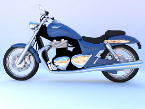 triumph thunderbird 1600 3D Model