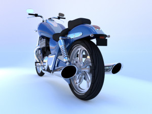 triumph thunderbird 1600 Modèle 3D