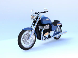 triumph thunderbird 1600 3D Model