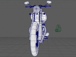 triumph thunderbird 1600 Modèle 3D