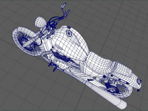 triumph thunderbird 1600 3D Model