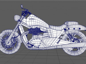 triumph thunderbird 1600 Modèle 3D