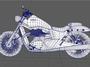 triumph thunderbird 1600 3D Model