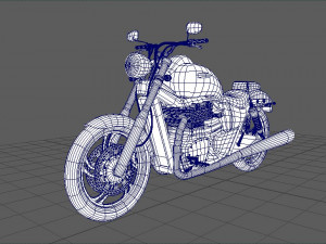 triumph thunderbird 1600 Modèle 3D