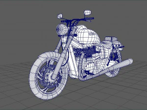 triumph thunderbird 1600 3D Model