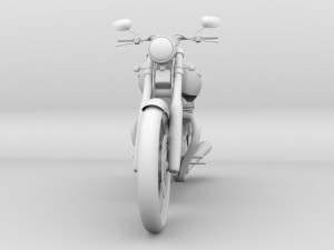 triumph thunderbird 1600 Modèle 3D